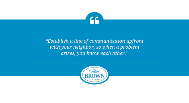 Establish a line of communication.