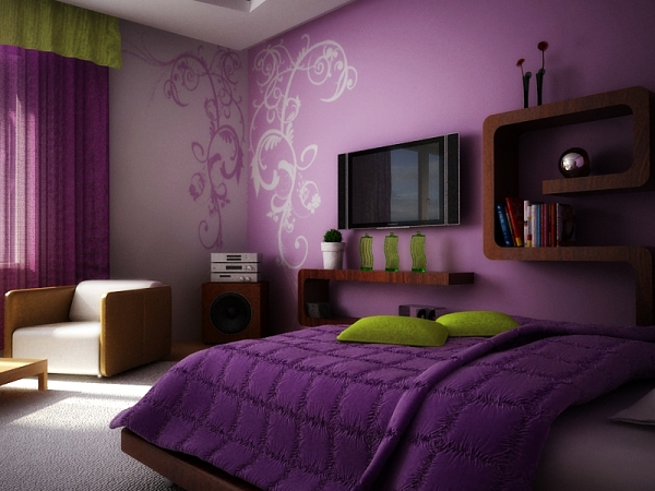 Фото: использование привлекательного узора сделай дизайн комнаты еще более притягательным