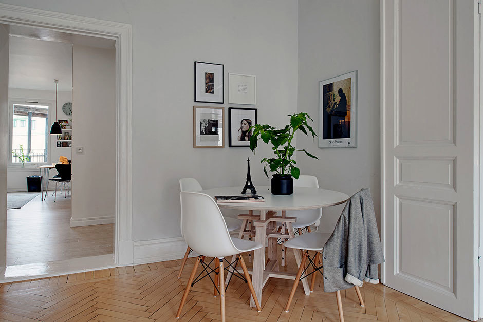 интерьер квартиры в серых тонах фото