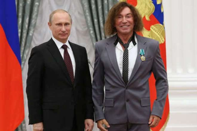 Владимир Путин и Валерий Леонтьев Владимир Путин и Валерий Леонтьев