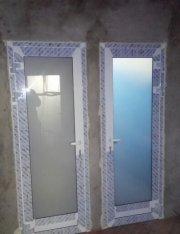 Алюминиевая дверь, д.Боровляны