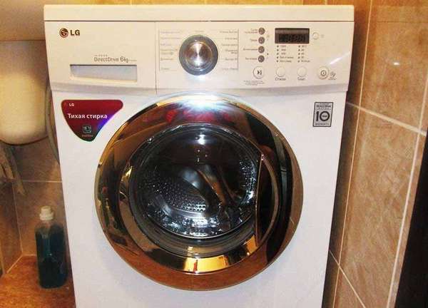 Фронтальная стиральная машина LG