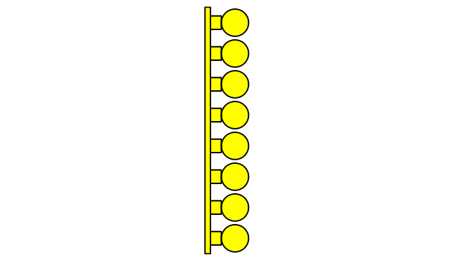 8-light bar, light bar, multi-light bar,