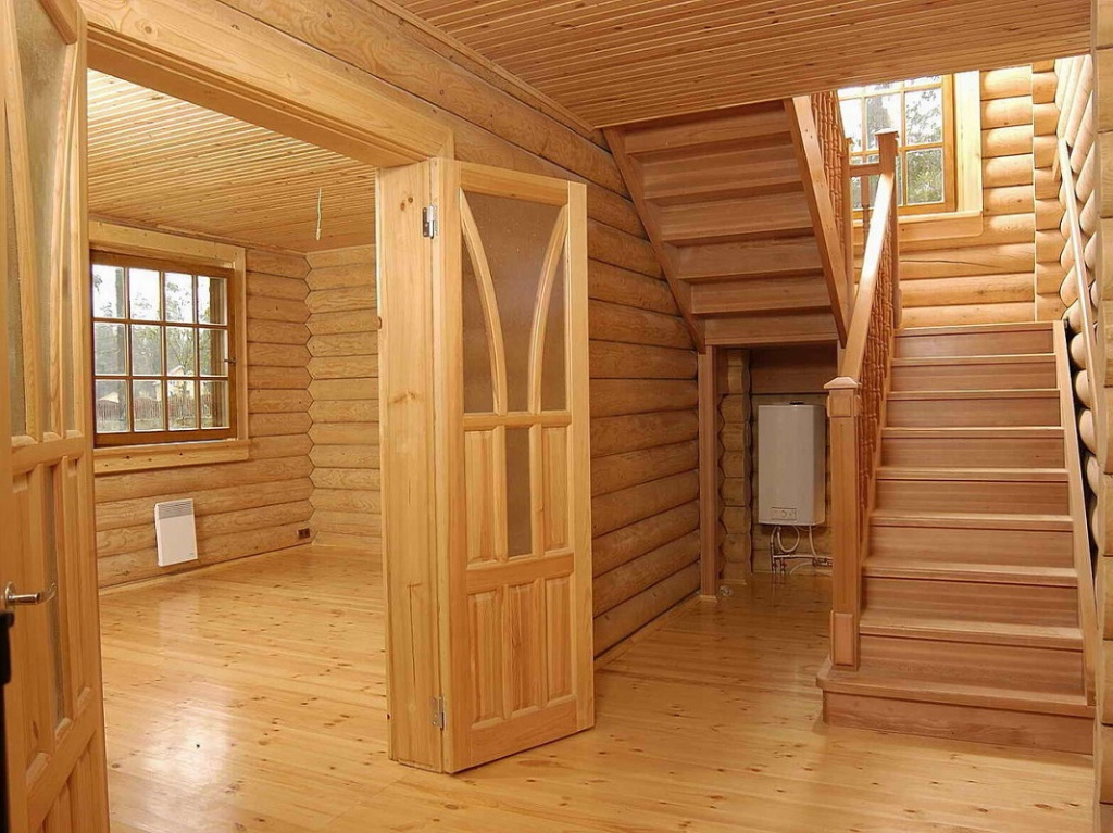 Атмосфера деревянного дома