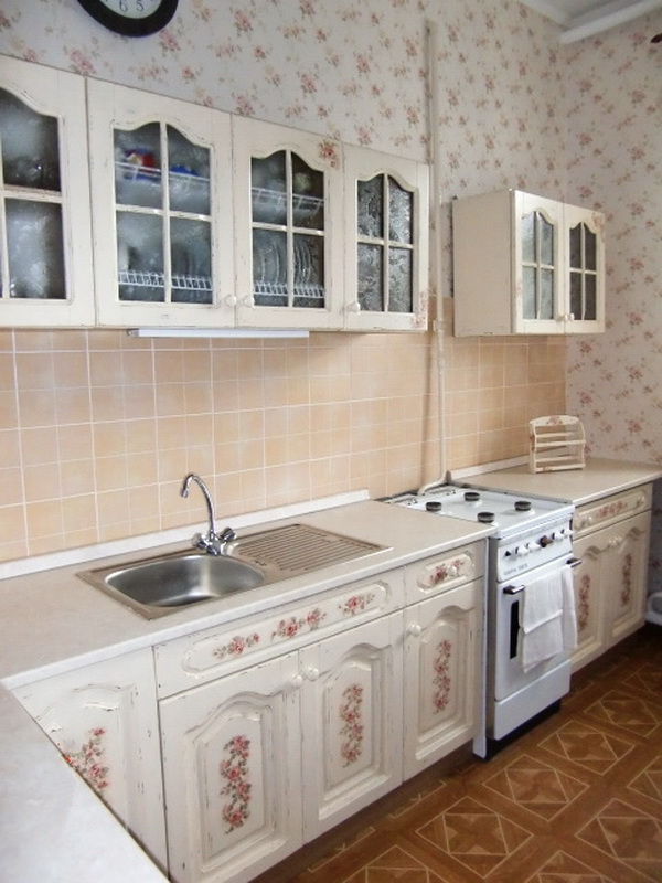 Реставрация кухни в стиле шебби-шик, фото № 34