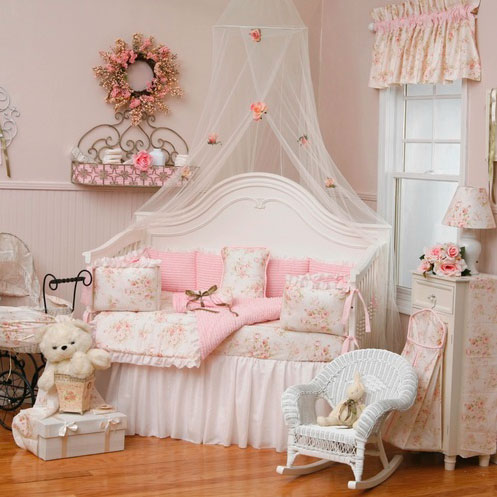 Детская в стиле шебби шик shabby chic, фото № 5