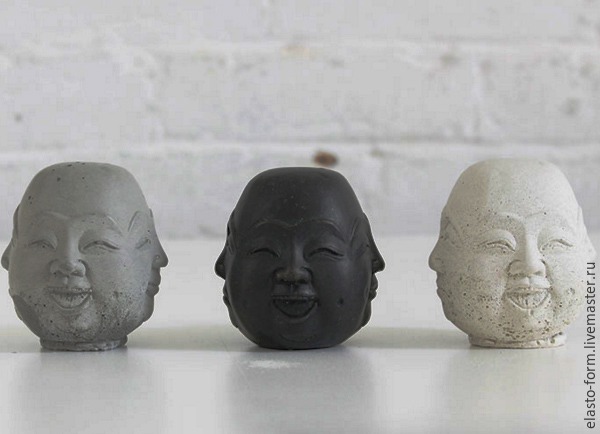 Как сделать силиконовую форму для интерьерной статуэтки «Будда», фото № 10