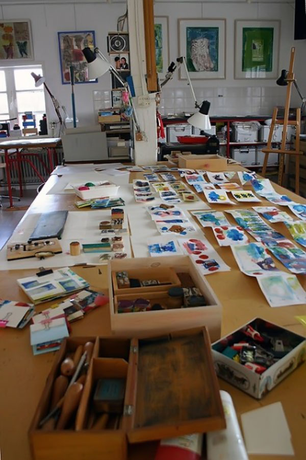 Там, где живет вдохновение: 55 мастерских художников, фото № 32