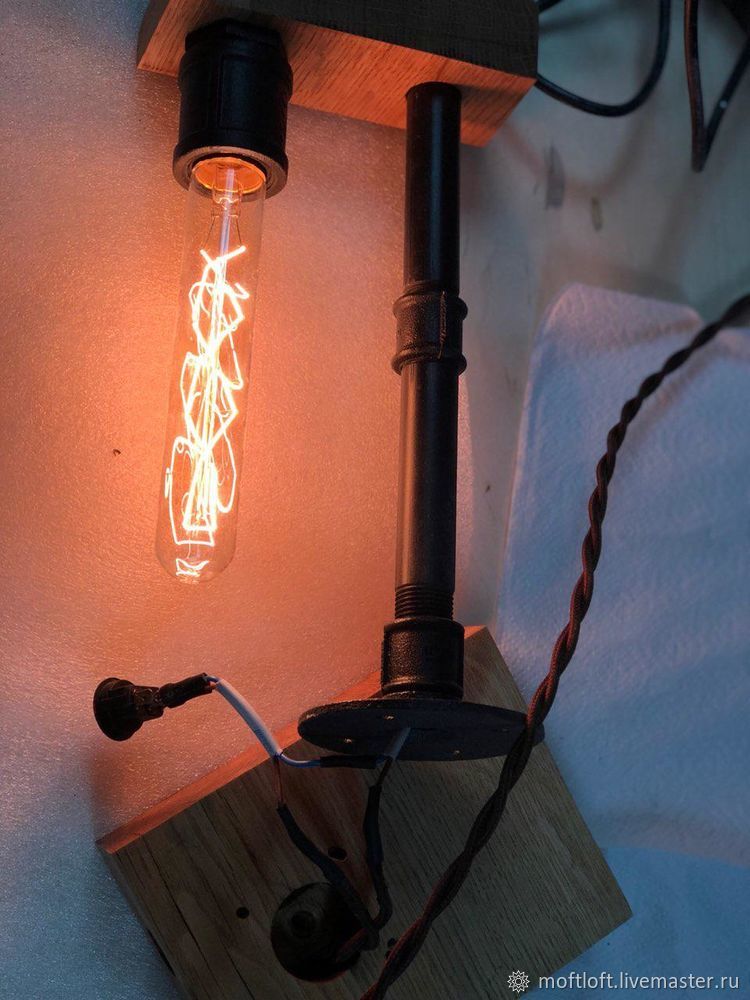 Мастерим стильный светильник в стиле лофт своими руками, фото № 30