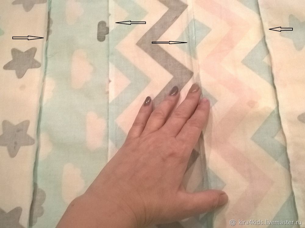 «Трубный метод» в лоскутном творчестве: быстрый способ шитья из квадратных блоков, фото № 9