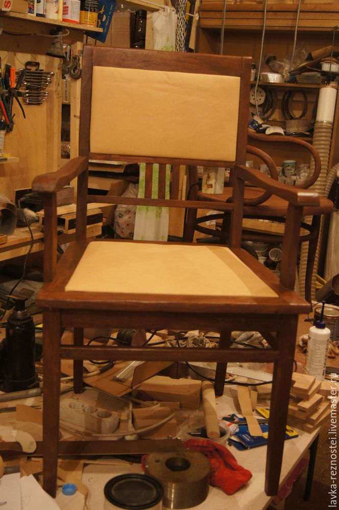 Реставрируем старое кресло: мастер-класс, фото № 12