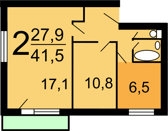 планировка дома серии 335