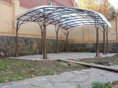 Кованый навес Кованый навес