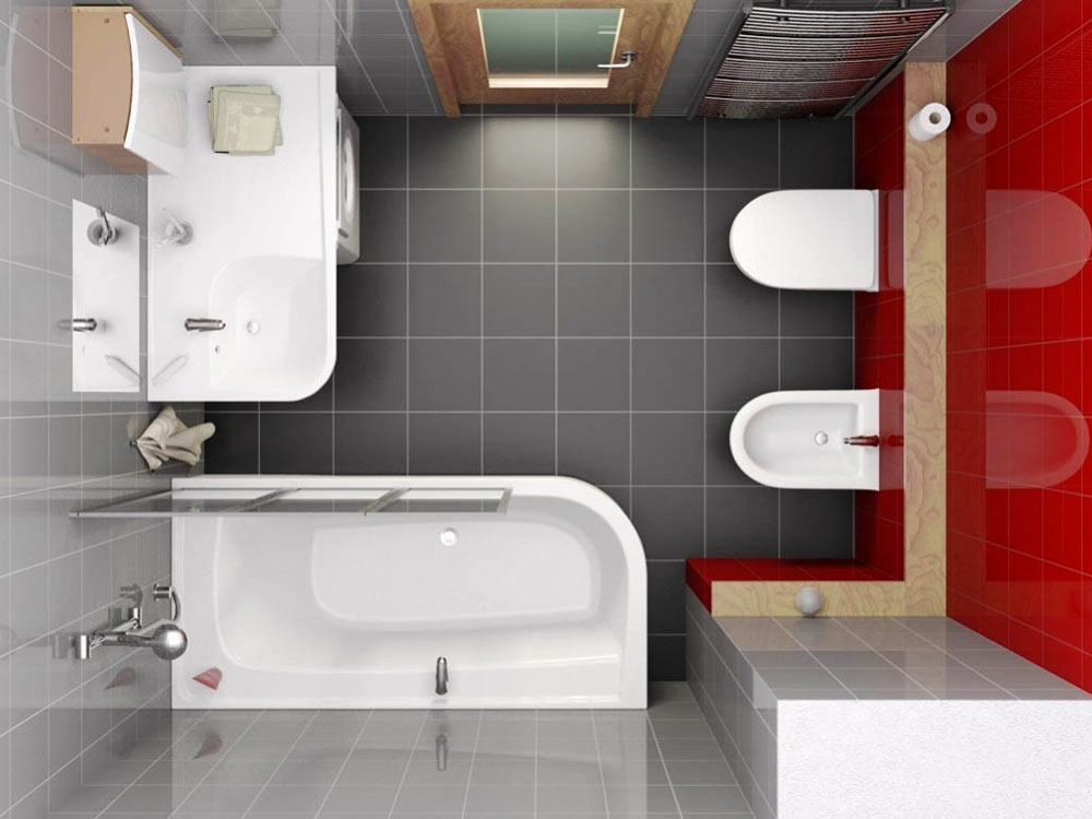 Дизайн ванной комнаты 6 кв м с биде