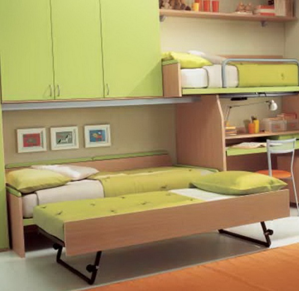 Дизайн комнаты для троих детей фото