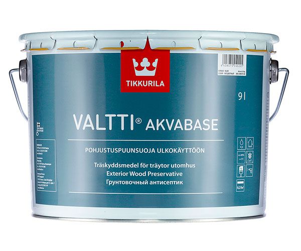 Грунтовка Tikkurila Valtti Akvabase (Валтти Аквабейс)