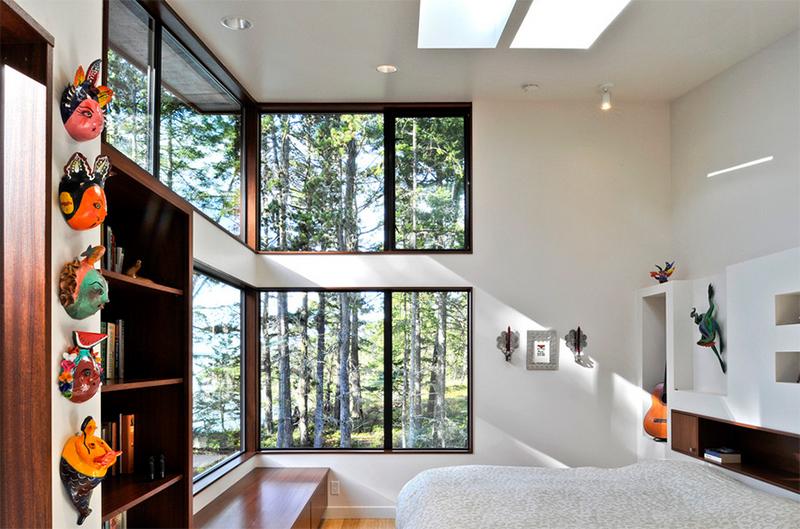 elegant bedroom window