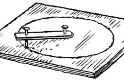 Как ровно пилить лобзиком: рекомендации. Как и чем выпиливать кривые и круги Как вырезать полукруг в доске