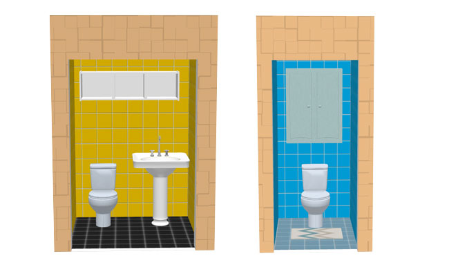 Примеры дизайна туалета