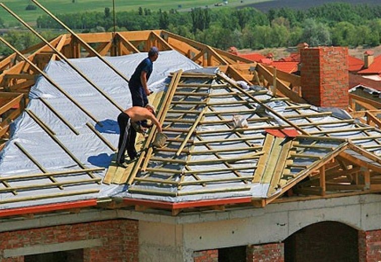 покрытие крыши 