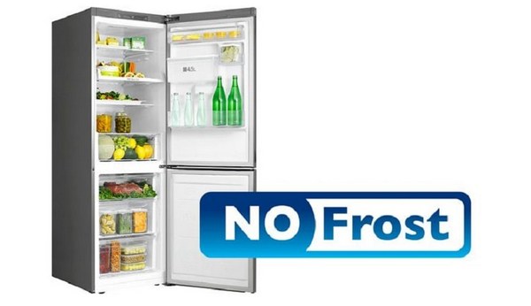 Обычно холодильники с No Frost работают громче, чем модели без такой технологии