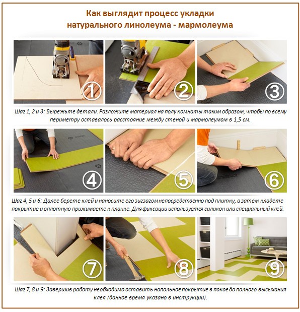 Натуральный линолеум Натуральный линолеум