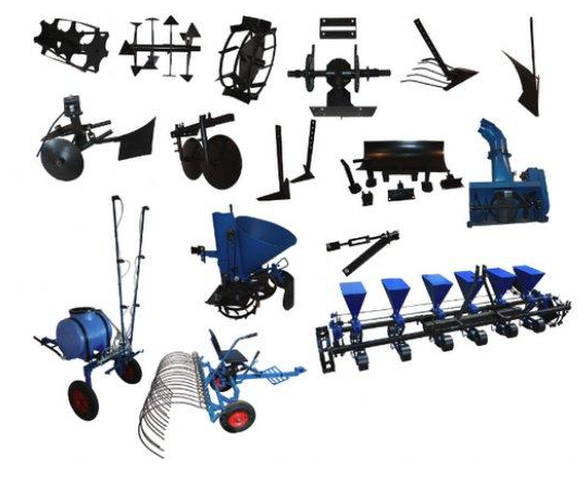Навесное оборудование для мотоблока Пахарь 