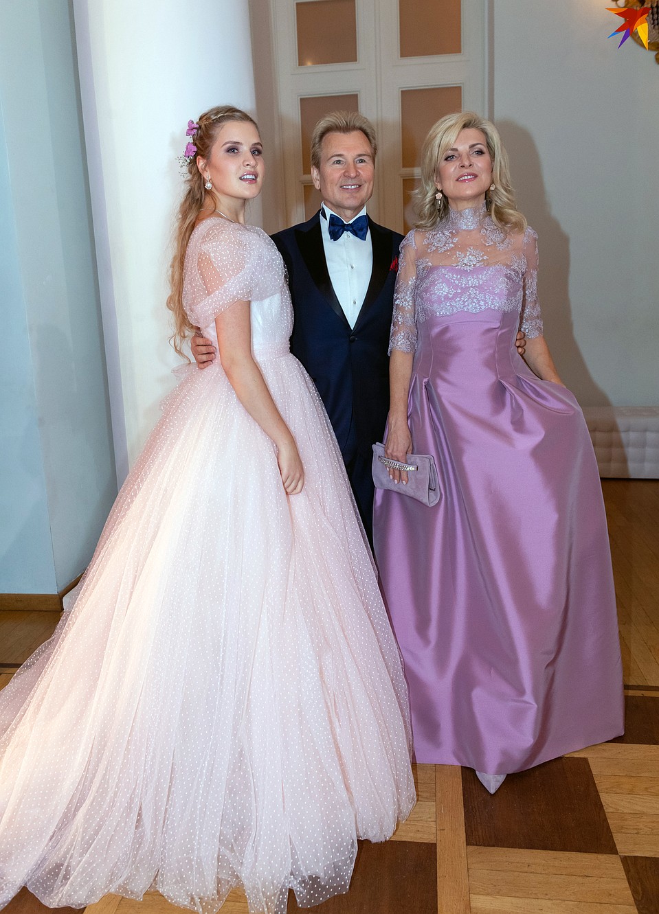Александр Малинин с женой Эммой и дочерью Устиньей. Фото: Михаил ФРОЛОВ