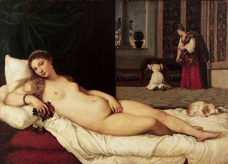 Venus of Urbino by Titian1538Oil on canvas