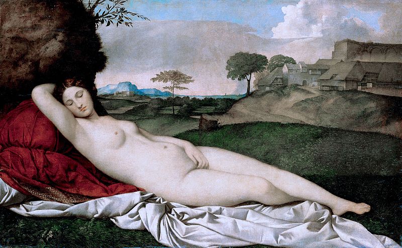 Sleeping Venus by Giorgione1510Oil on canvas
