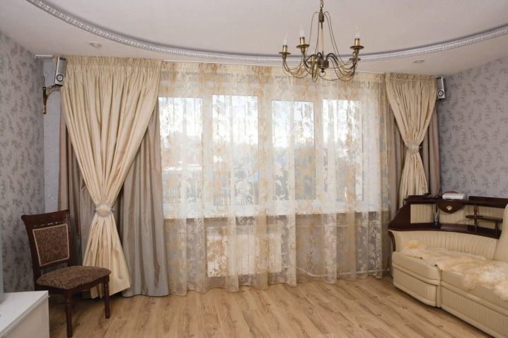 Портьеры и их отличие от штор