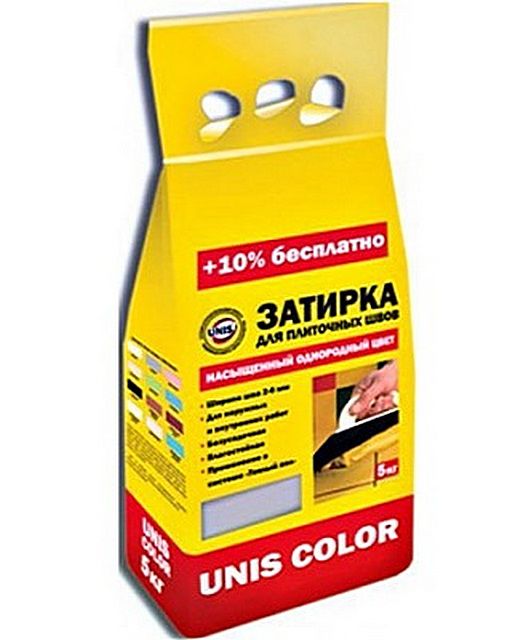 Продукция российского производства - затирка «Unis Color»