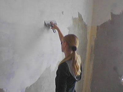 Подготовка стены
