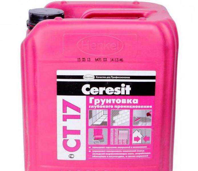 ceresit ct 17 расход 