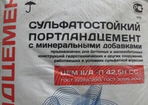 Сульфатостойкий цемент